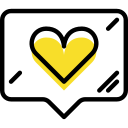 Icono de marketing digital y social media